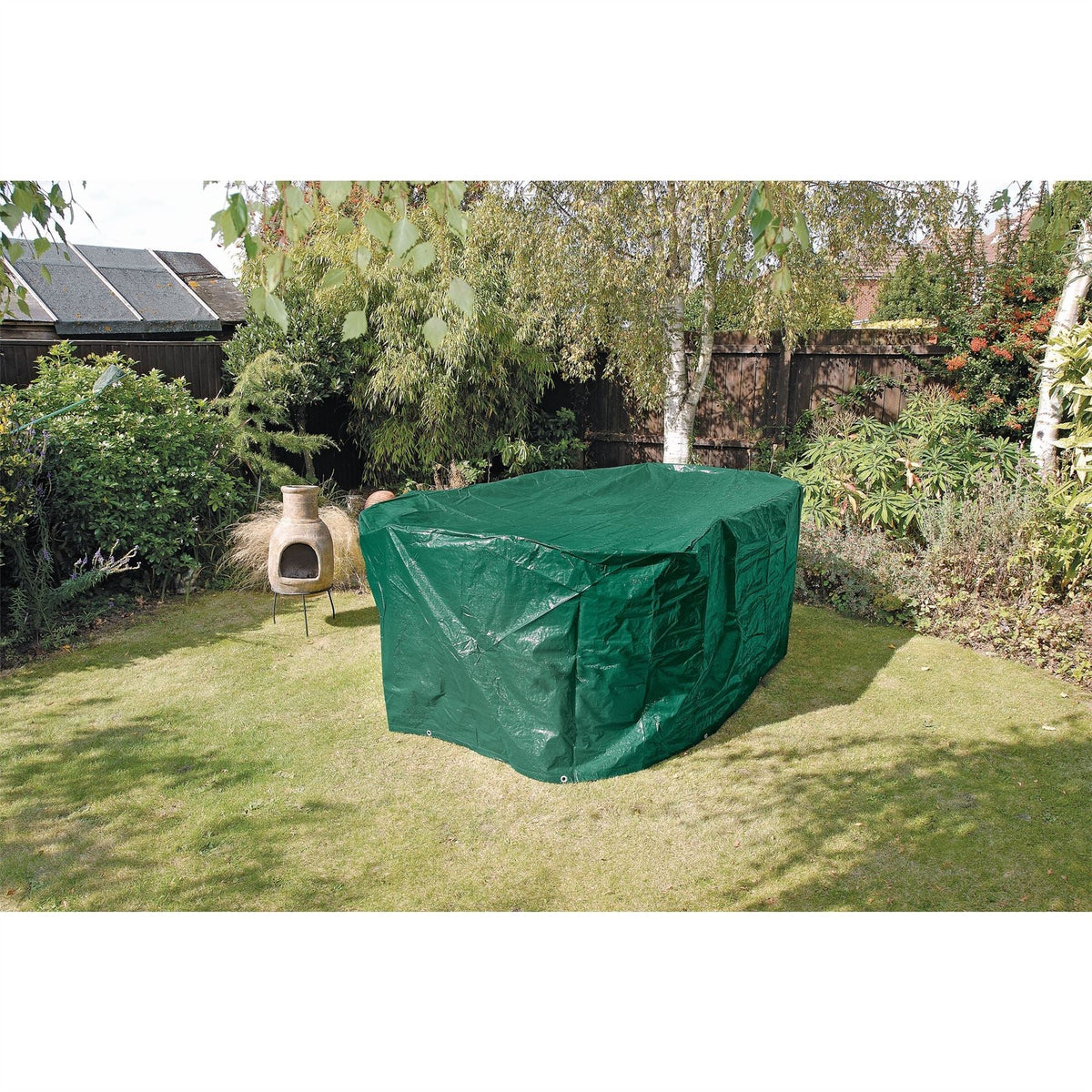 Draper Oval Patio Set Cover 2300 x 1650 x 900mm 12911 White Rose Tools