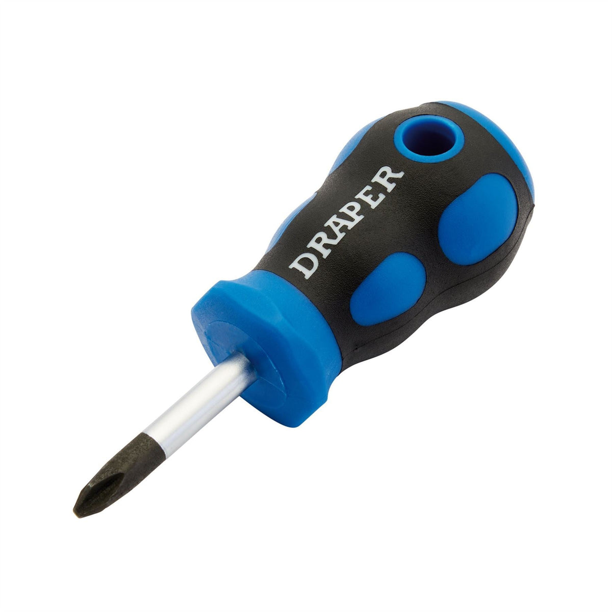 Draper Soft Grip Cross Slot Screwdriver No.2 x 38mm 50181 White Rose Tools