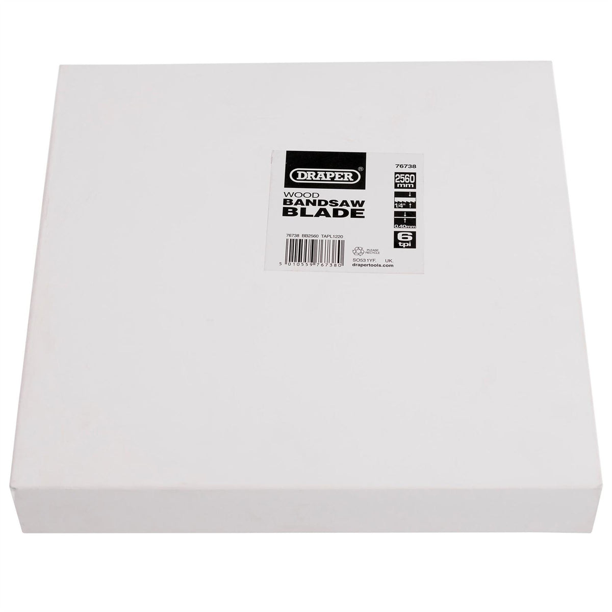 Draper Bandsaw Blade 2560mm x 1/4" 6 skip 76738 White Rose Tools
