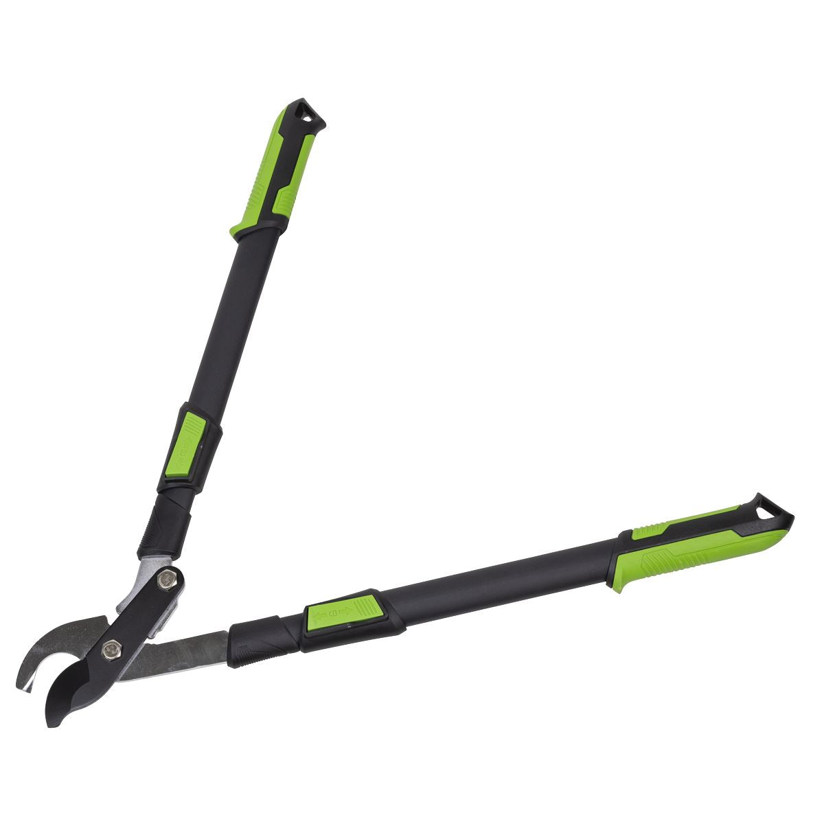 Sealey Telescopic Bypass Lopping Shears with Soft Grip Handle, Geared & Carbon Steel Blade