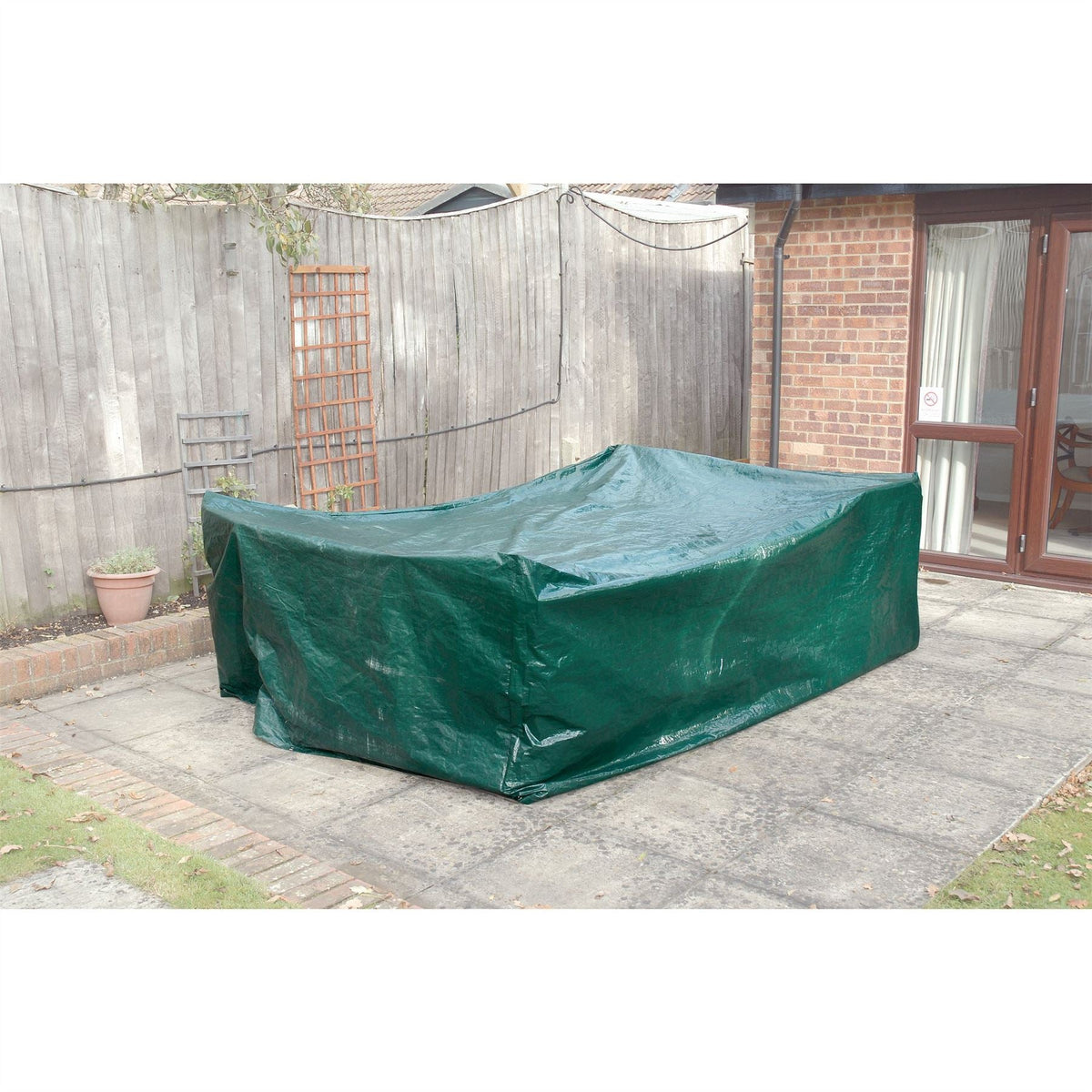 Draper Patio Set Cover 2780 x 2040 x 1060mm Large 76234 White Rose Tools
