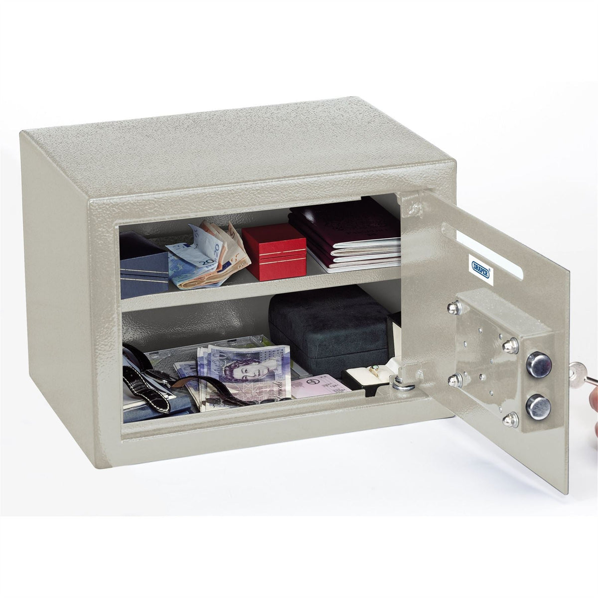 Draper Key Safe with Post Slot 16L 38220 White Rose Tools