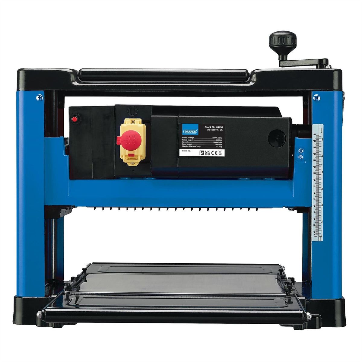 Draper 230V Thicknesser 330mm 2000W 89156 White Rose Tools