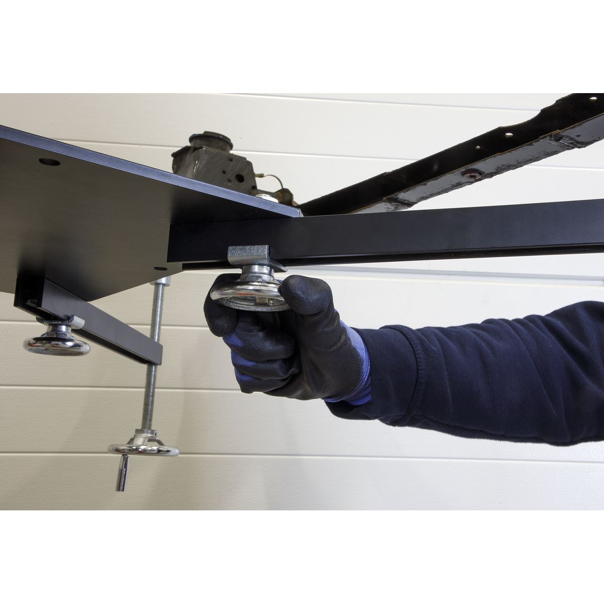 Sealey Subframe Cradle & 500kg Transmission Jack Combo