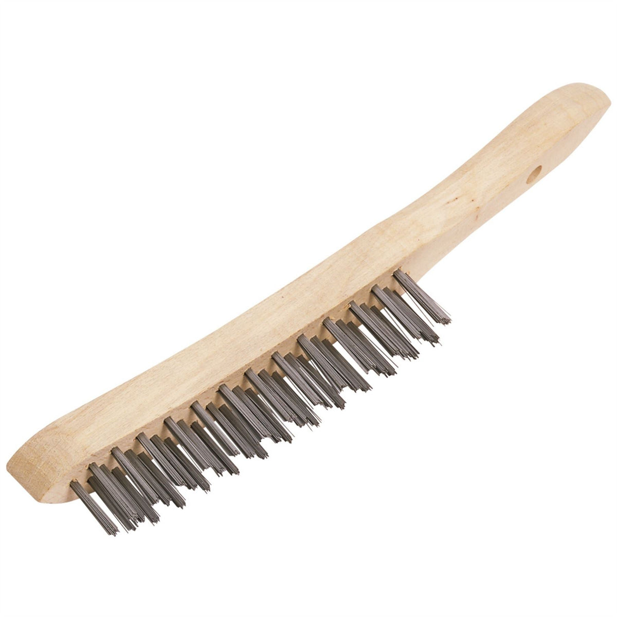Draper Wire Scratch Brush 3 Row 290mm 31569 White Rose Tools