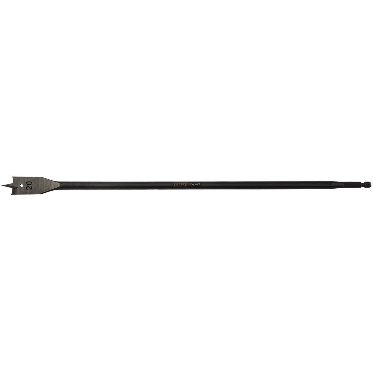Draper Expert Extra Long Flat Wood Bit 20 x 405mm 67541 White Rose Tools