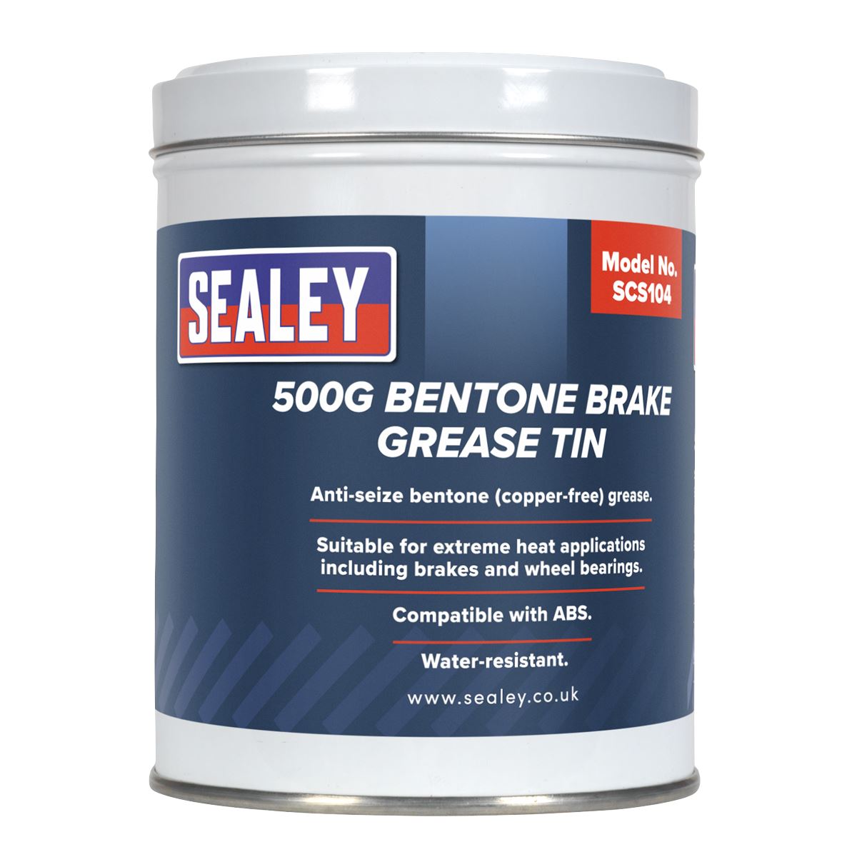 Sealey Bentone Grease for Brakes 500g Tin