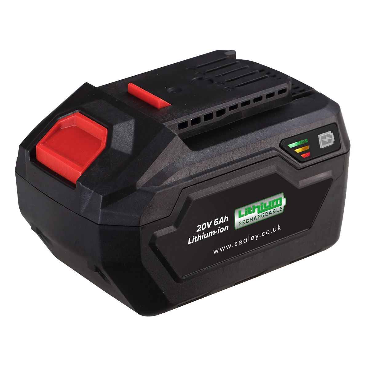 Sealey Power Tool Battery 20V 6Ah Lithium-ion for CP20V Series Tools