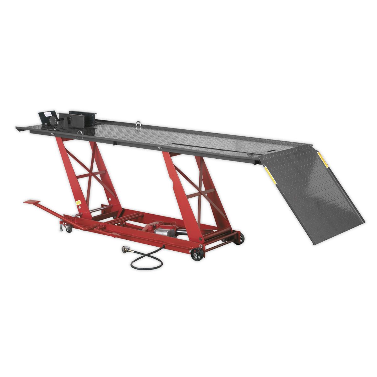 Sealey Motorcycle Lift 454kg Capacity Air/Hydraulic