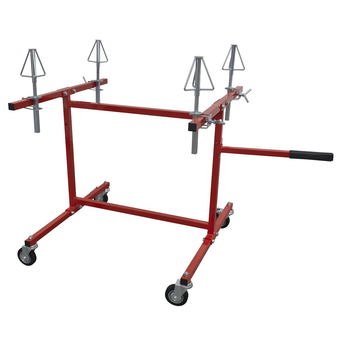 Sealey Alloy Wheel Repair/Painting Stand - 4-Wheel Capacity