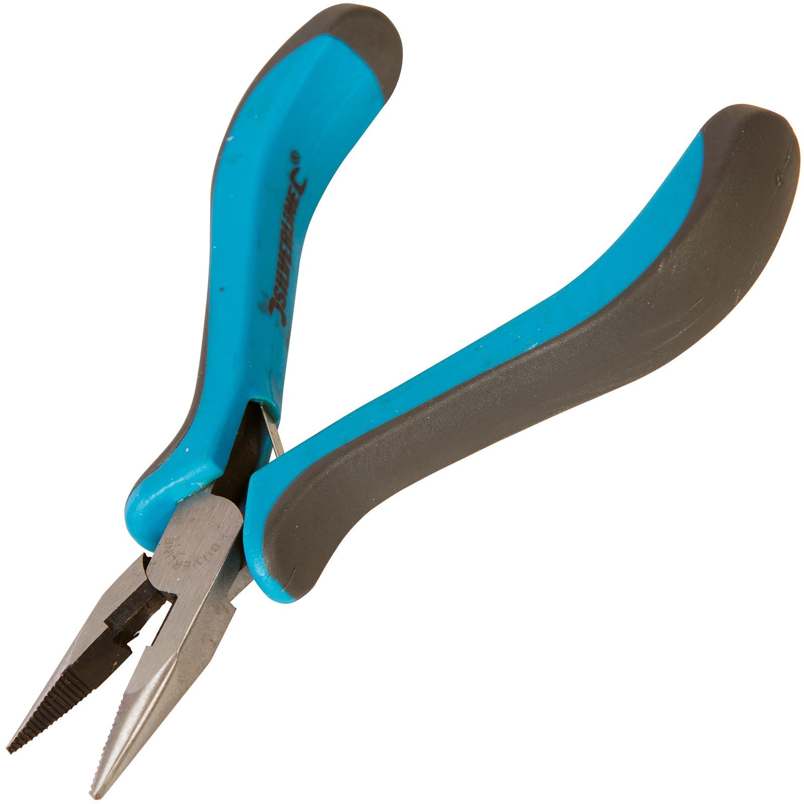 Silverline 130mm Mini Long Nose Pliers Soft Grip Precision Craft Micro