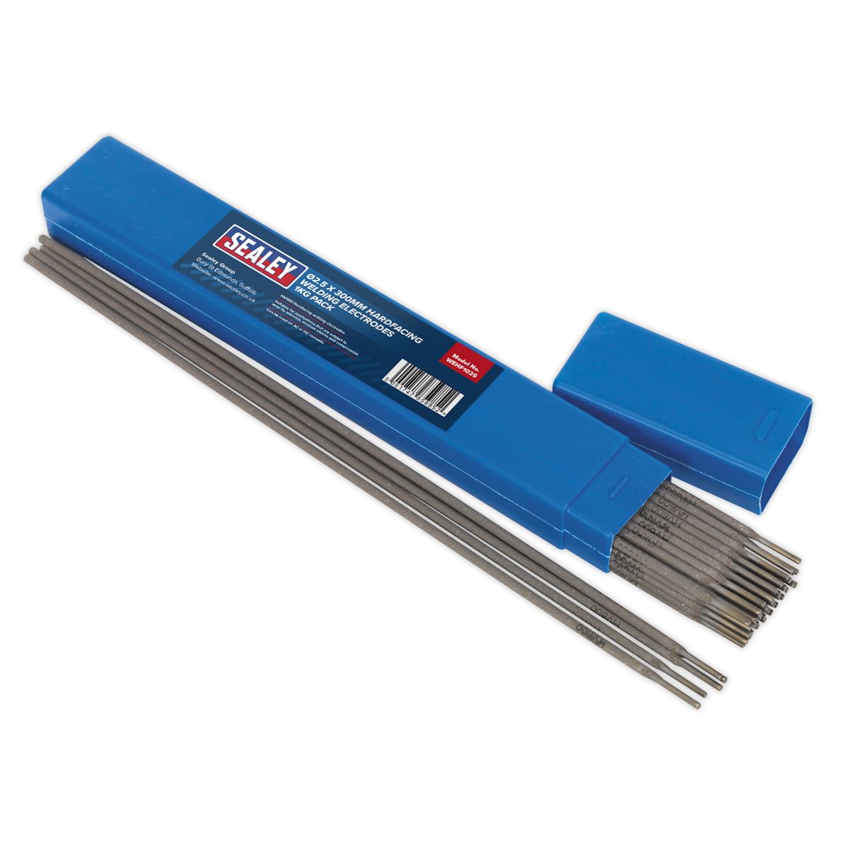 Sealey Welding Electrodes Hardfacing Ø2.5 x 350mm - 1kg Pack