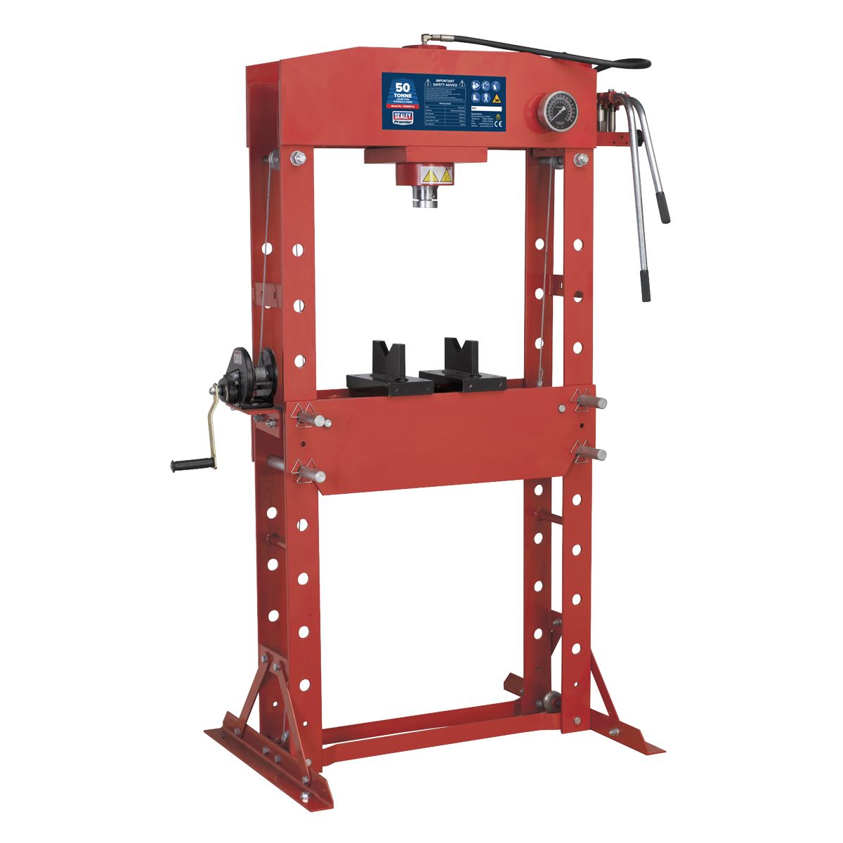 Sealey Premier Hydraulic Press 50 Tonne Floor Type