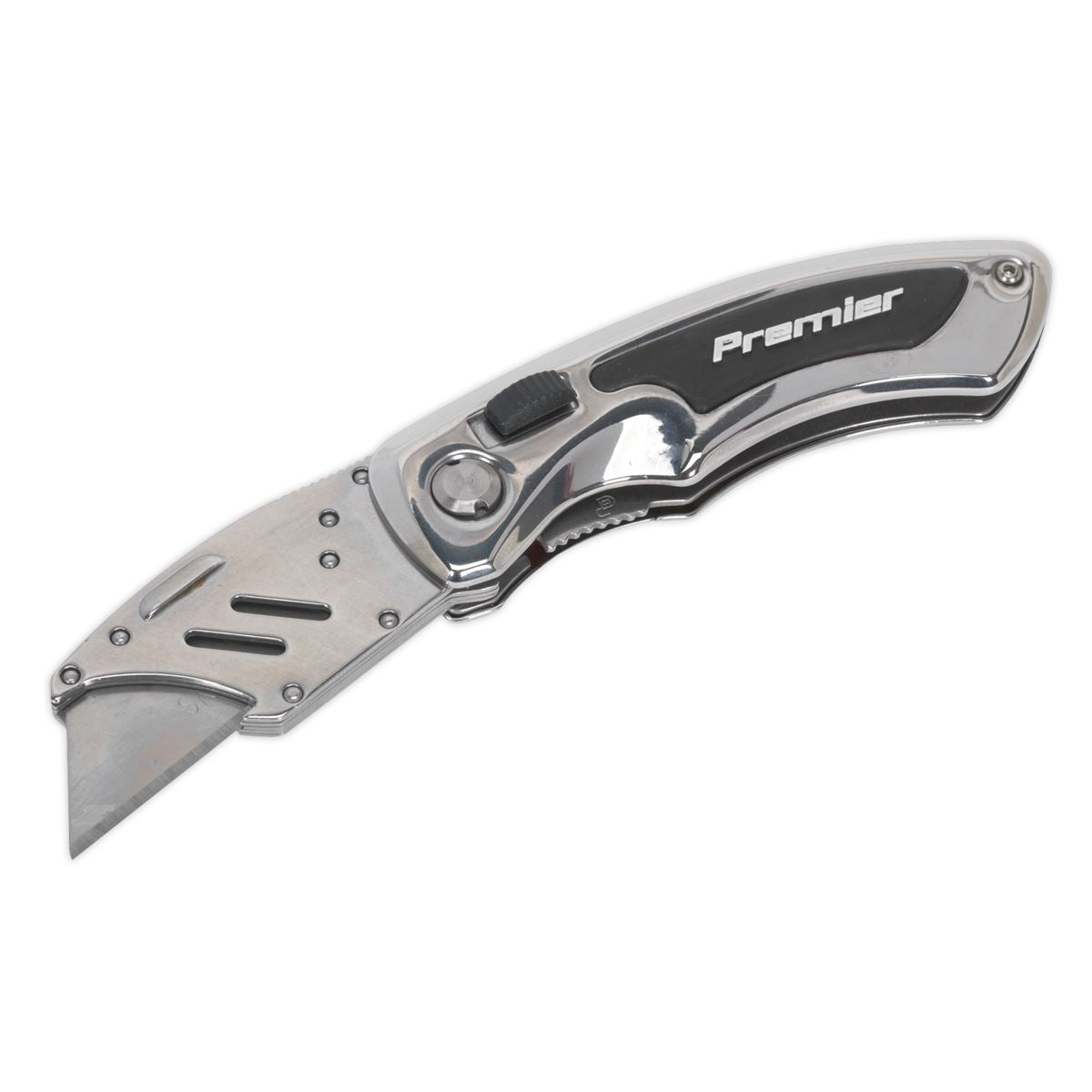 Sealey Premier Locking Pocket Knife with Quick Change Blade