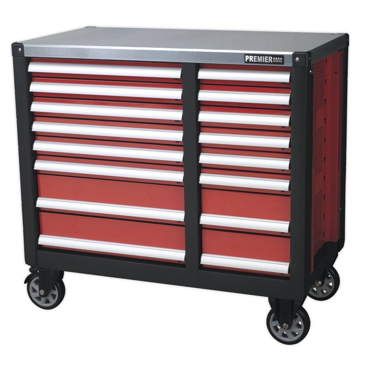 Sealey Premier Mobile Workstation 16 Drawer with Ball-Bearing Slides