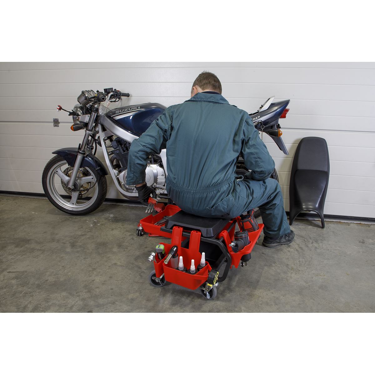 Sealey Mechanic's Deluxe Detailing Utility Seat
