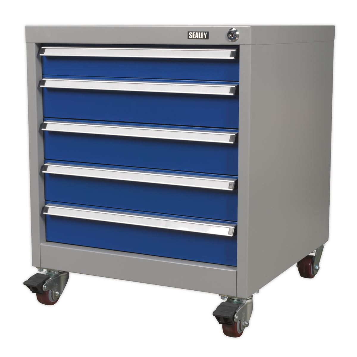 Sealey Premier Industrial Mobile Industrial Cabinet 5 Drawer