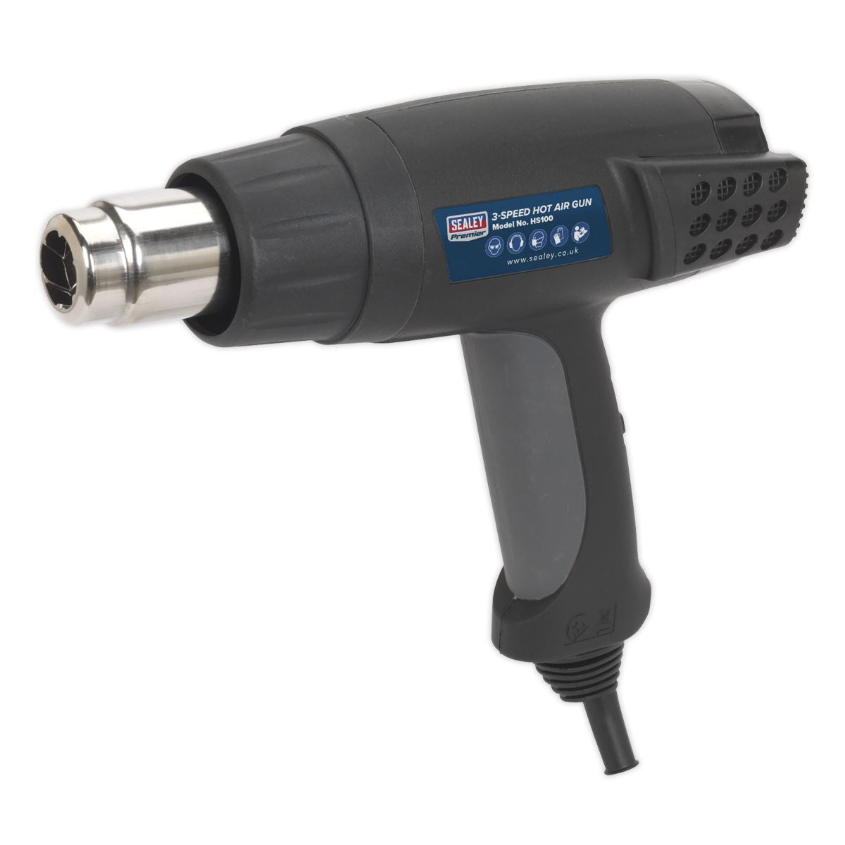 Sealey Premier Hot Air Gun 1800W 3-Speed 50/420/650ºC