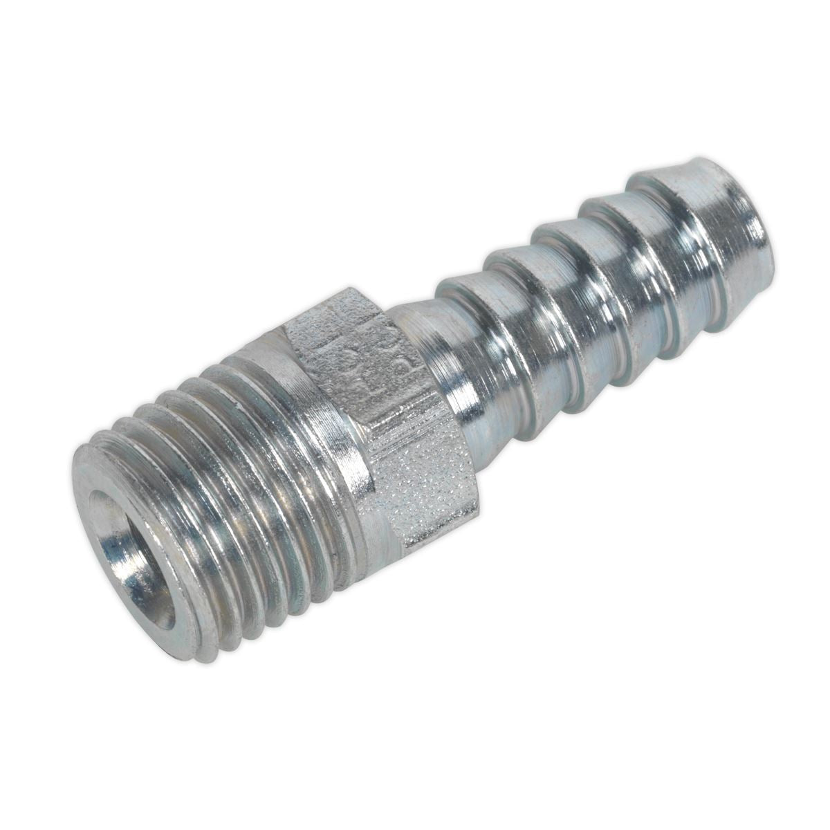 PCL Screwed Tailpiece Male 1/4"BSPT - 5/16" Hose Pack of 5