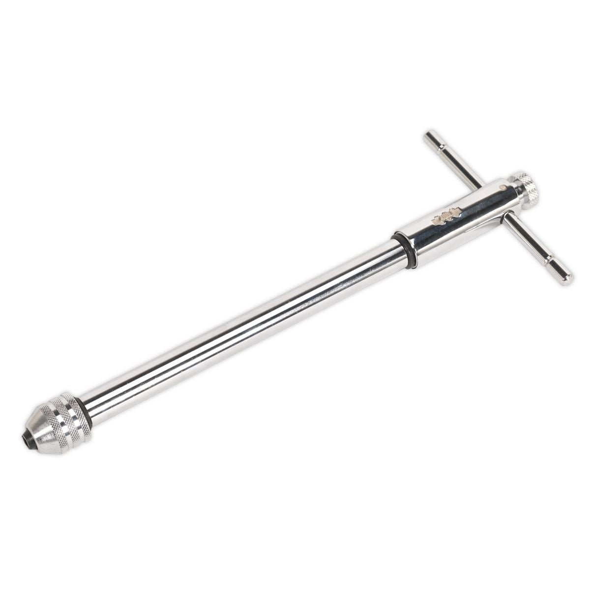 Sealey M5-M12 Long Handle Ratchet Tap Wrench 290mm Multi Positional Sliding T Bar