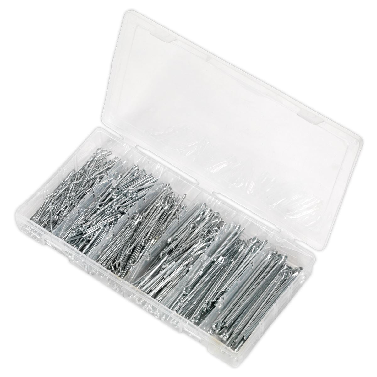 Sealey Split Pin Assortment 555pc Small Sizes Metric & Imperial