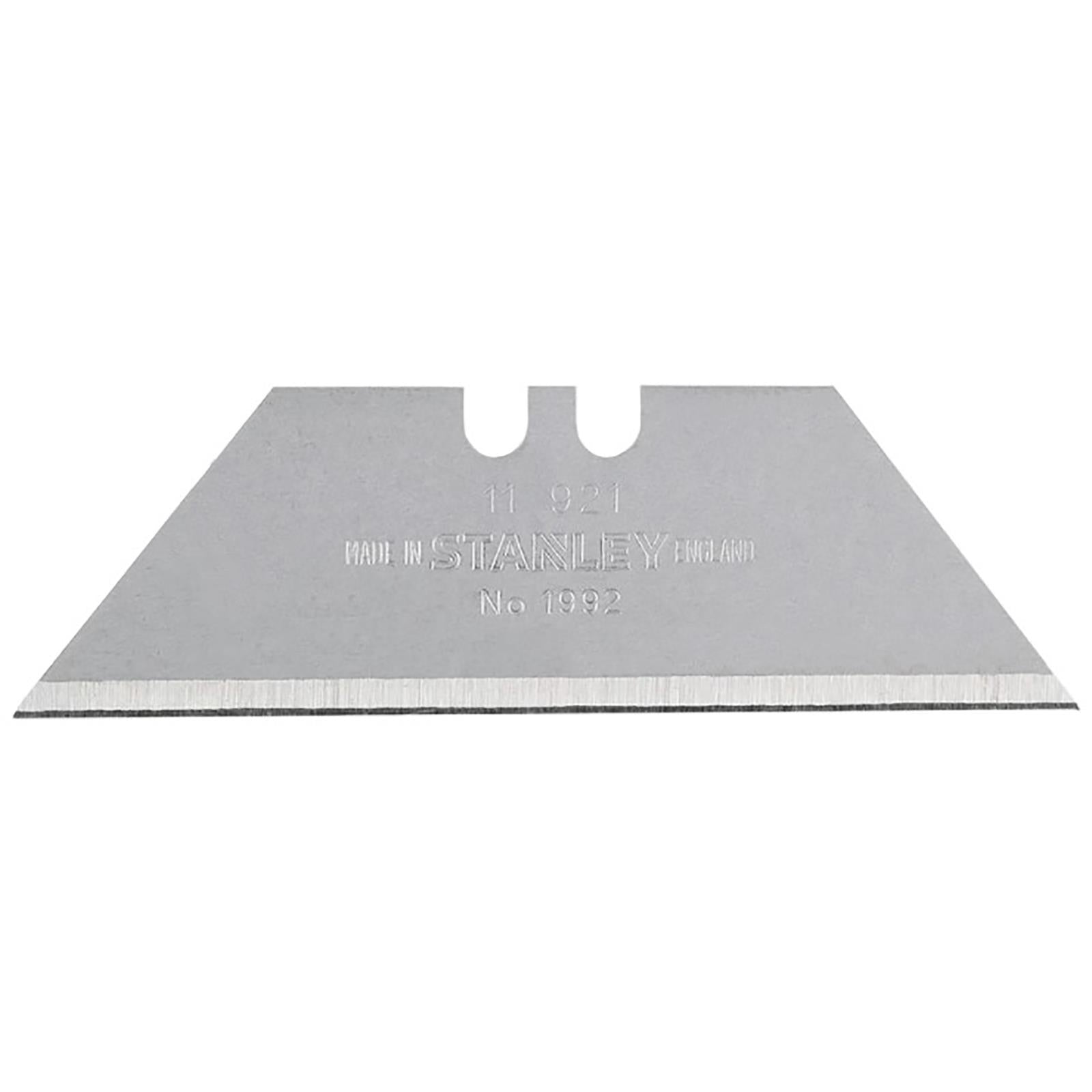 Stanley Knife Blades Heavy Duty 1992B 100 Pack - 10 x 10 Push Blade Dispenser