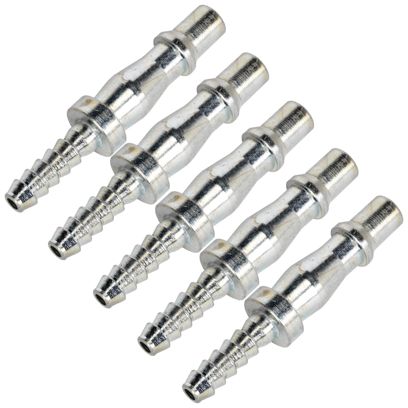 Sealey 5 Pack Hose End Tailpiece Adaptor Bayonet 3/16" Bore Connector Coupler