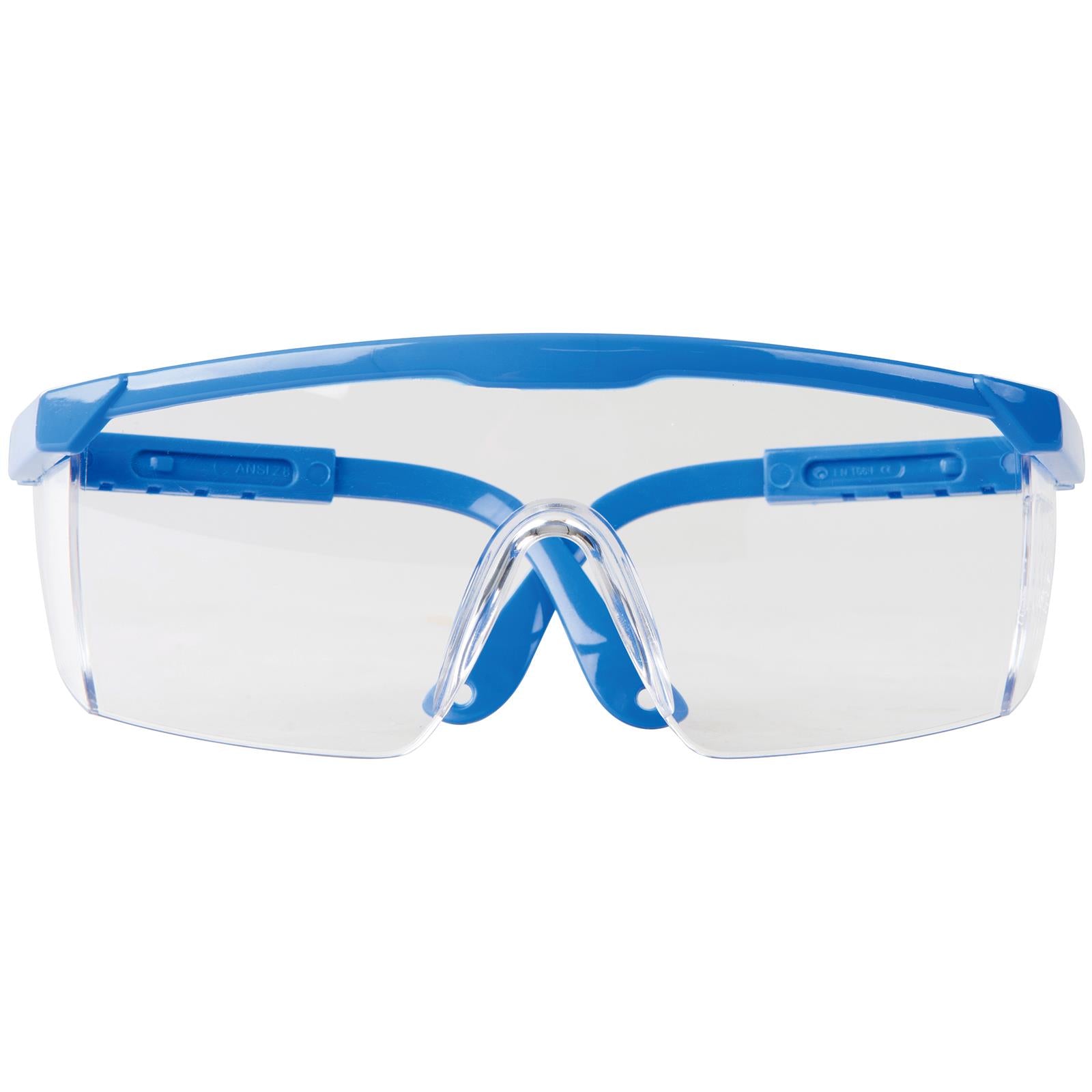 Silverline Clear Safety Glasses Goggles Eye Protection Eyewear Wraparound