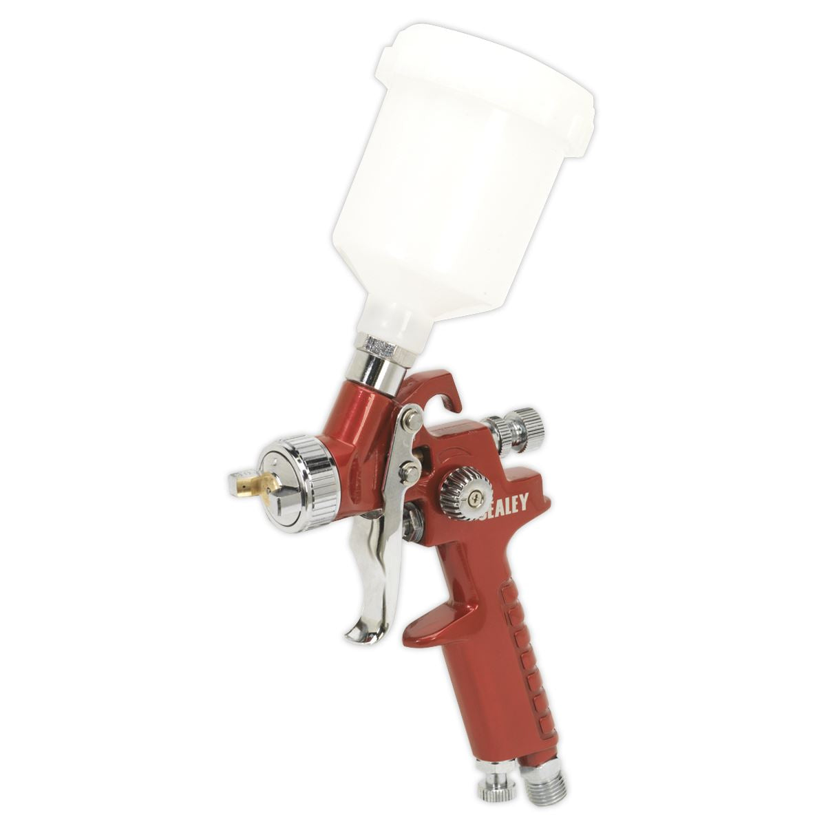 Sealey HVLP Gravity Feed Touch-Up Spray Gun - 0.8mm Set-Up