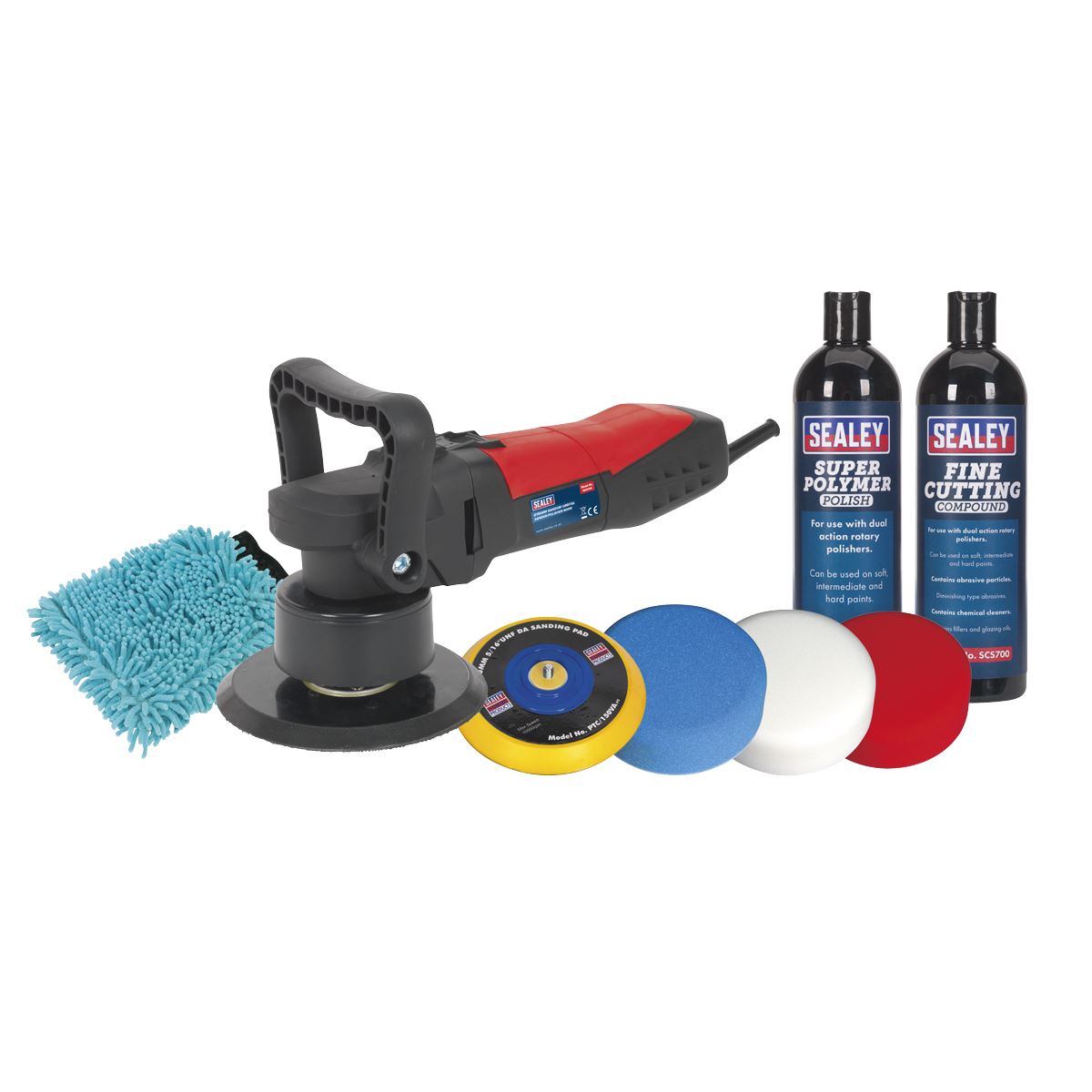 Sealey Ø150mm Pro Polishing & Compounding Kit 600W/230V