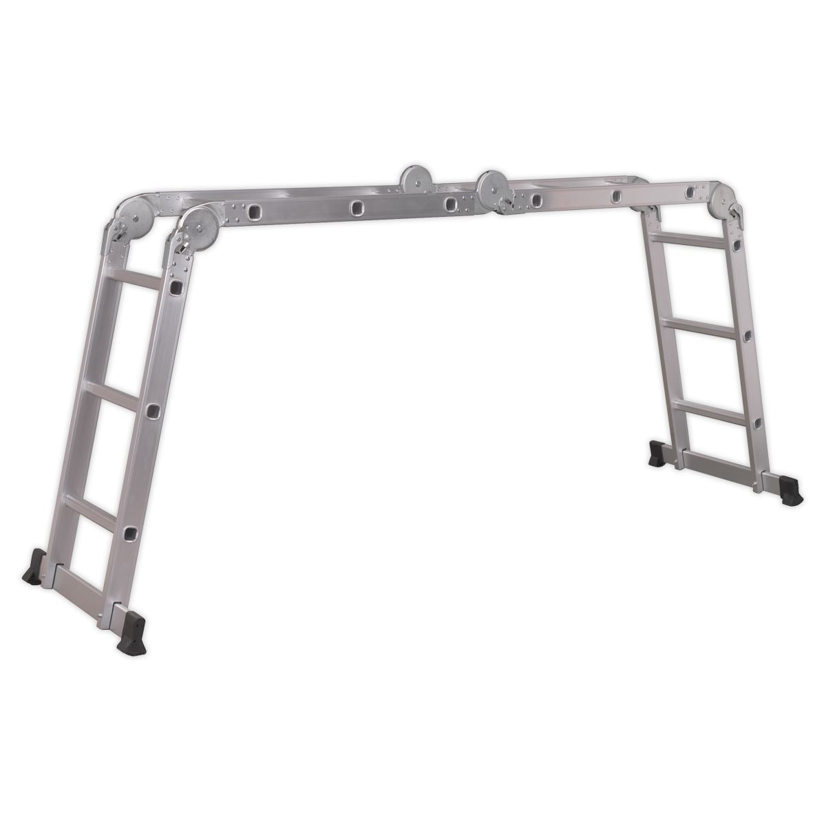 Sealey Aluminium Folding Platform Ladder 4-Way EN 131