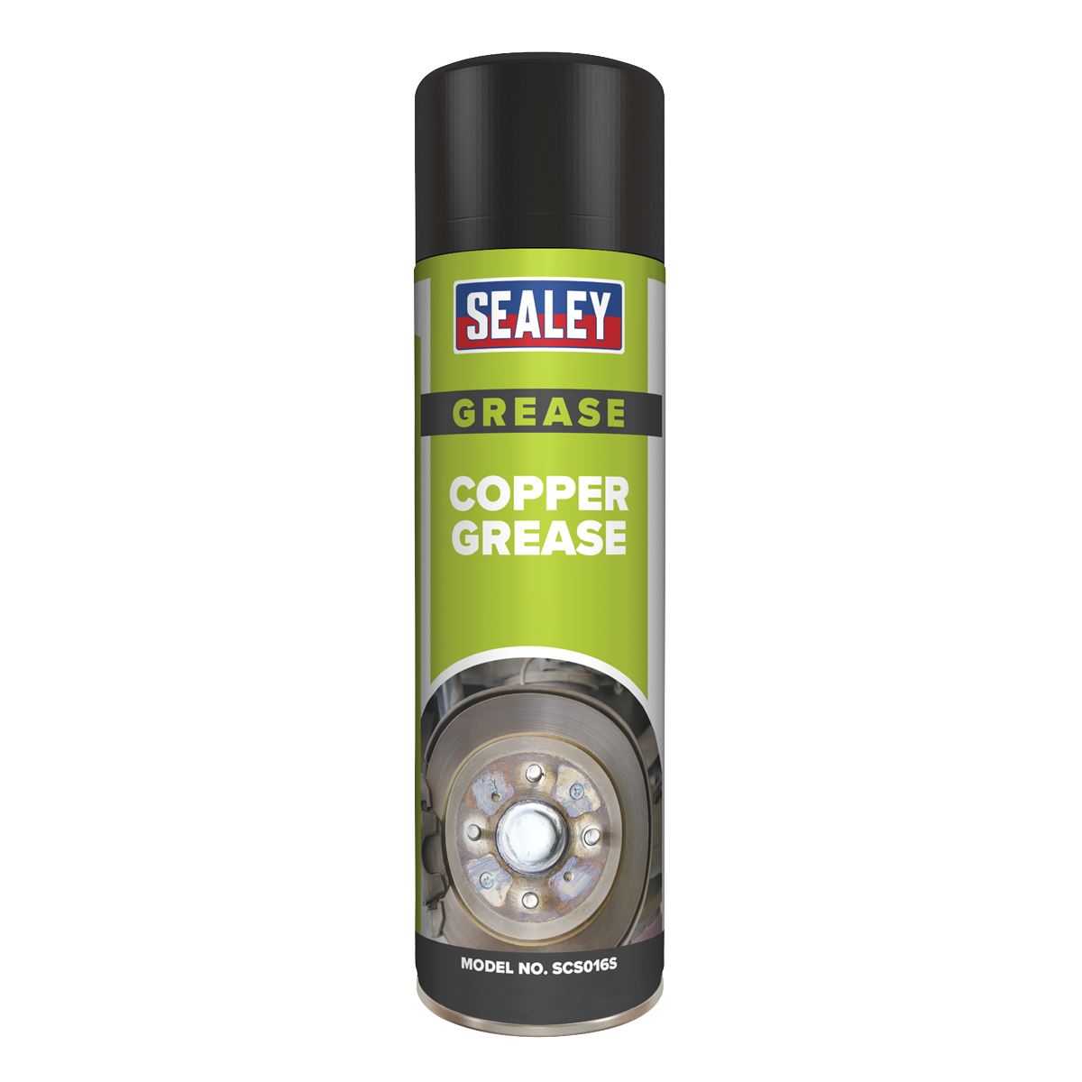 Sealey 500ml Copper Grease Spray Lubricant for High Temperature Applications