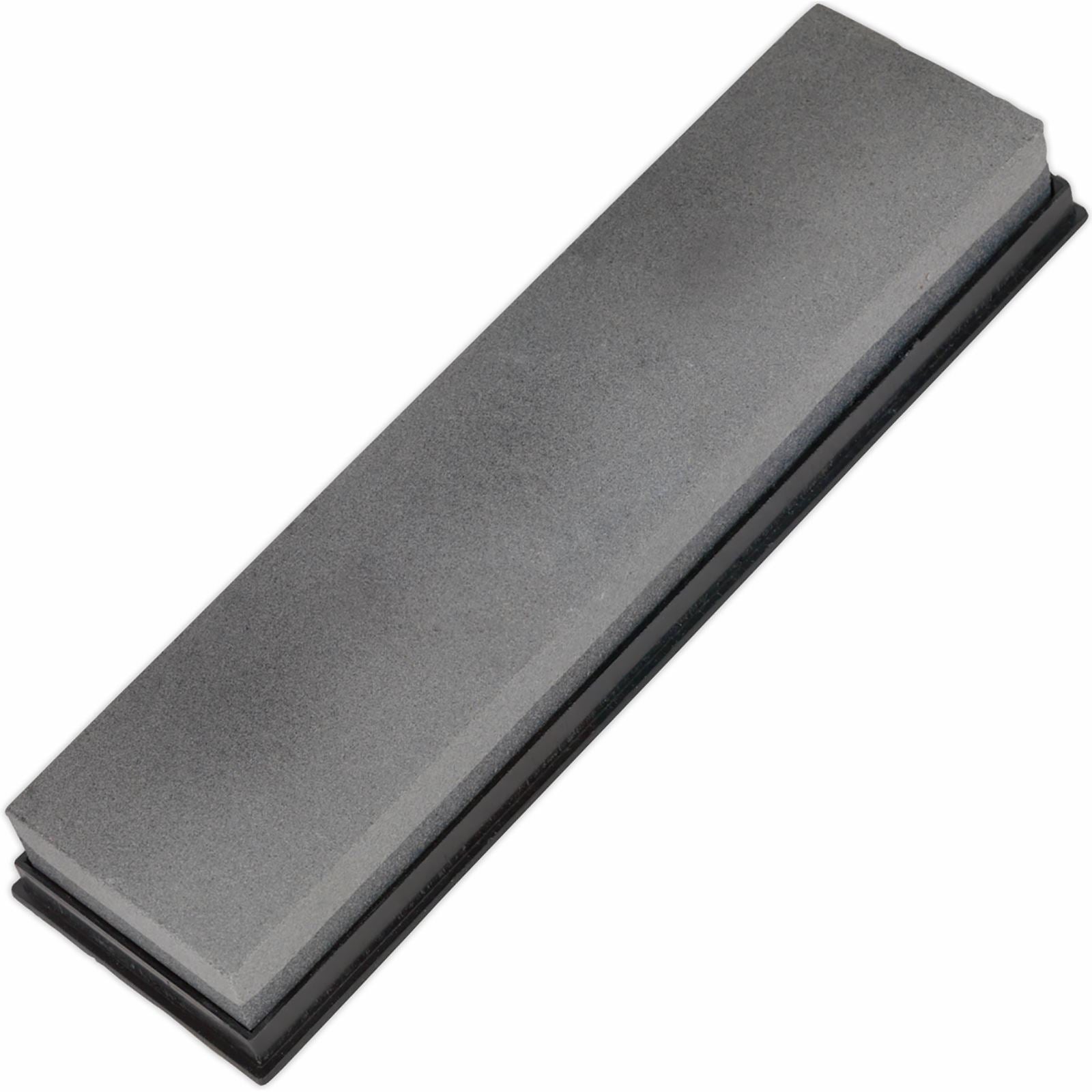 Sealey Combination Sharpening Stone Fine Medium Silicone Carbide Supplied In Box