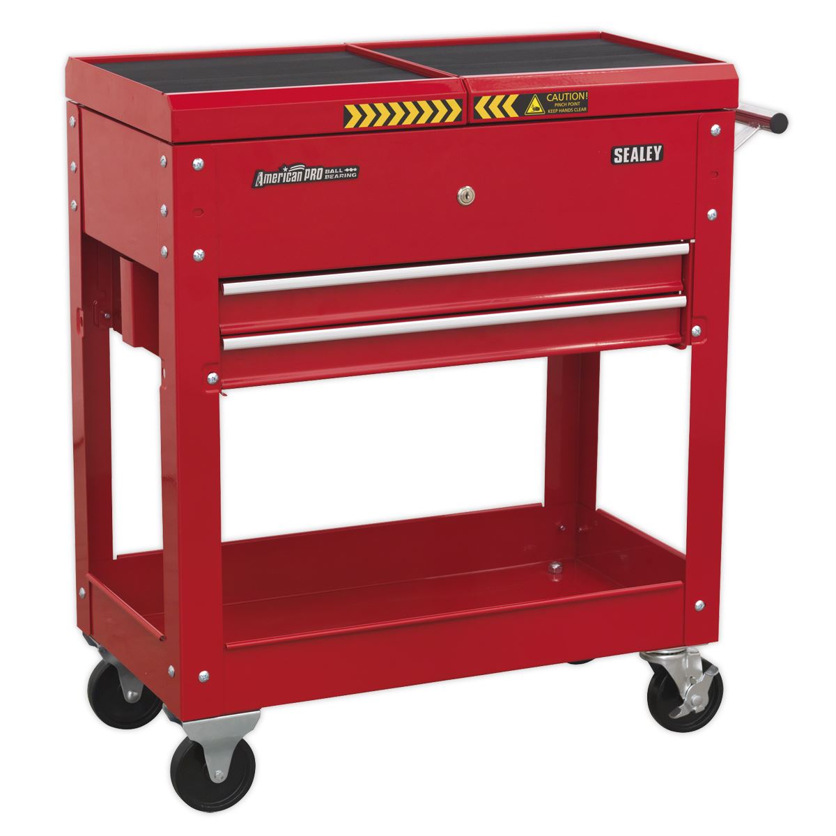 Sealey American Pro Mobile Tool & Parts Trolley - Red