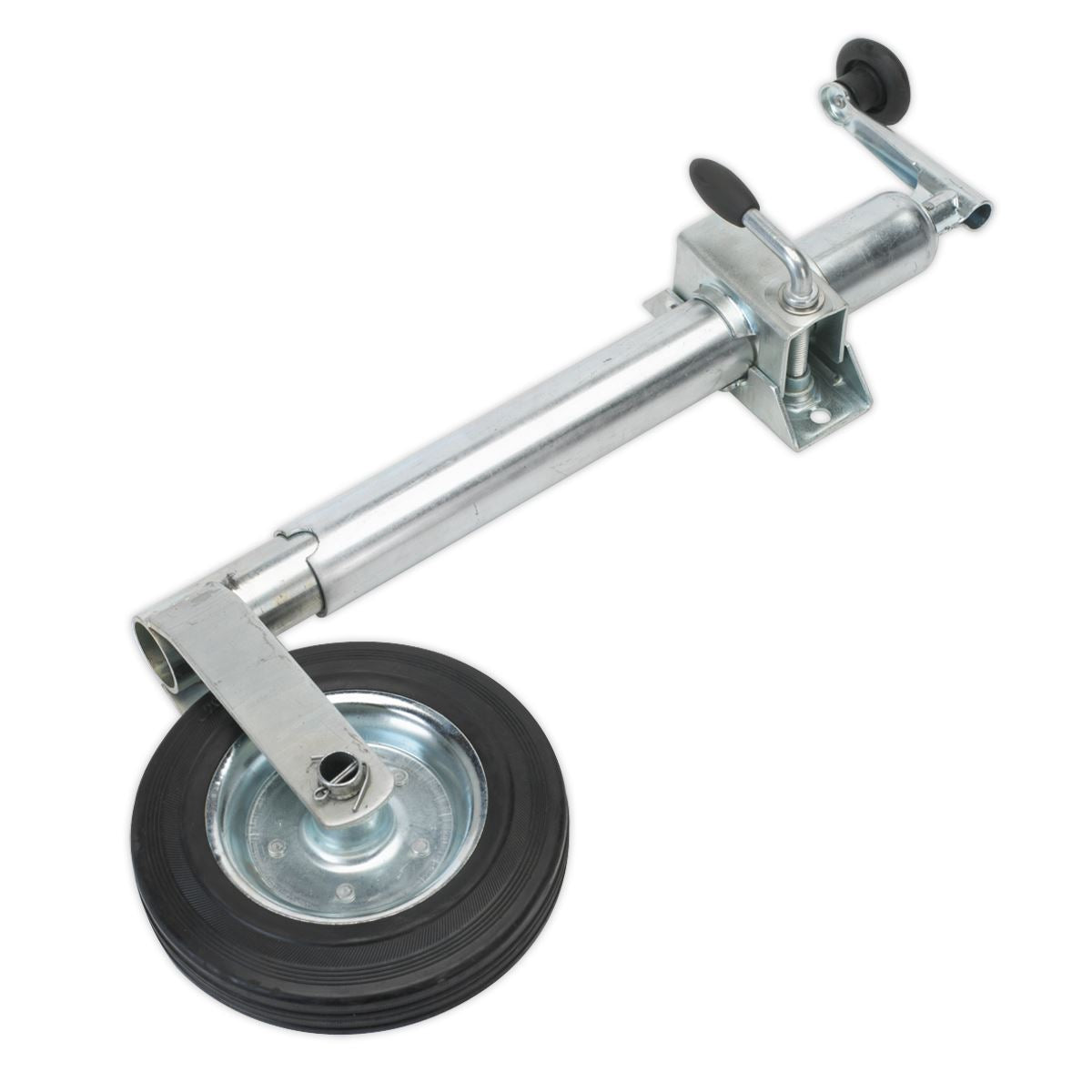 Sealey Jockey Wheel & Clamp Ø50mm - Ø200mm Solid Wheel