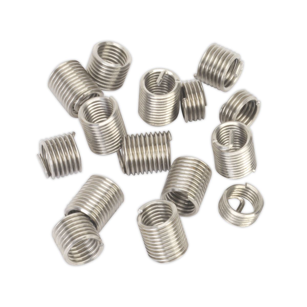 Sealey Thread Insert M8 x 1.25mm for TRM8 Threaded Inserts Helicoil 15 Pack