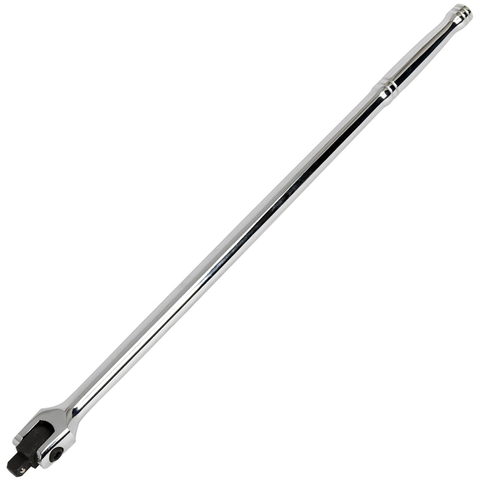 Sealey Premier Breaker Bar 450mm 3/8" Square Drive Flexi Head Knuckle Socket