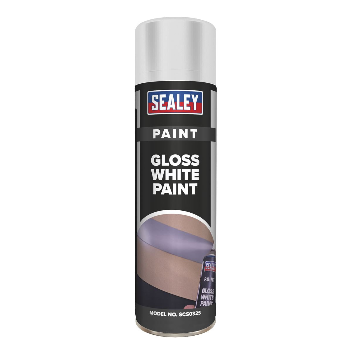 Sealey White Gloss Paint 500ml