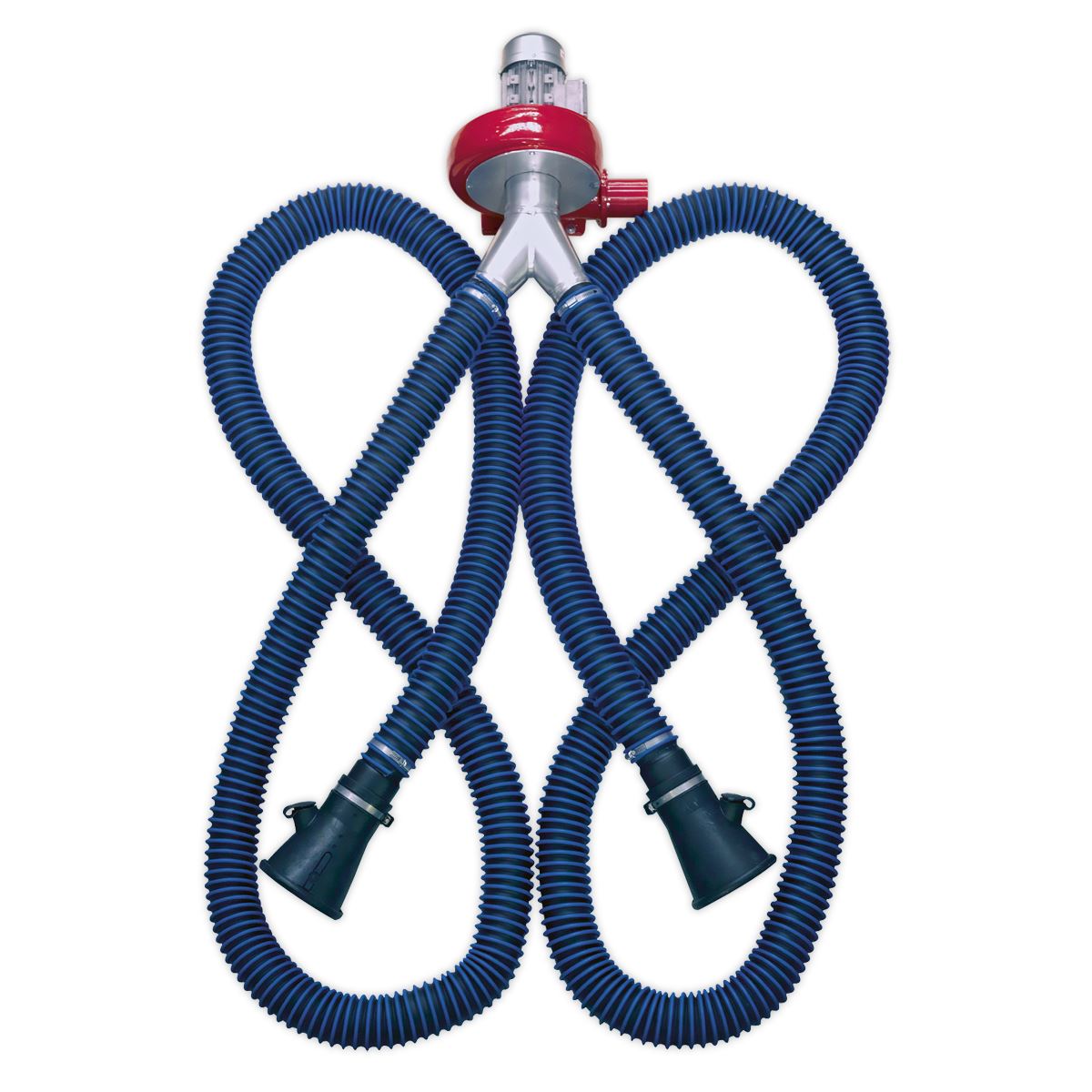 Sealey Exhaust Fume Extraction System 230V - 370W - Twin Duct