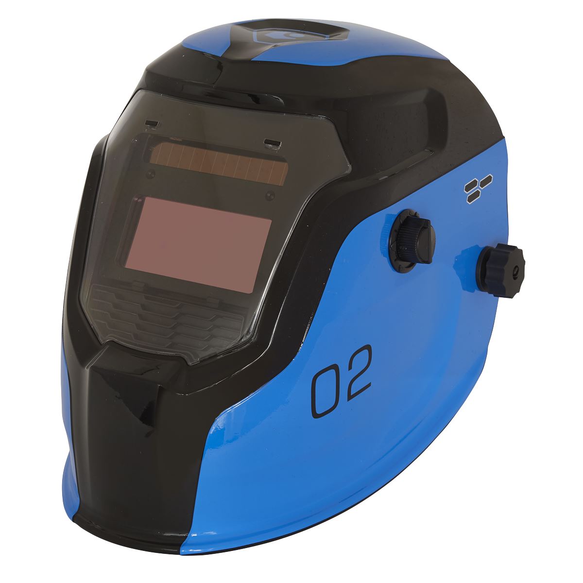 Sealey Auto Darkening Welding Helmet Shade 9-13 Blue