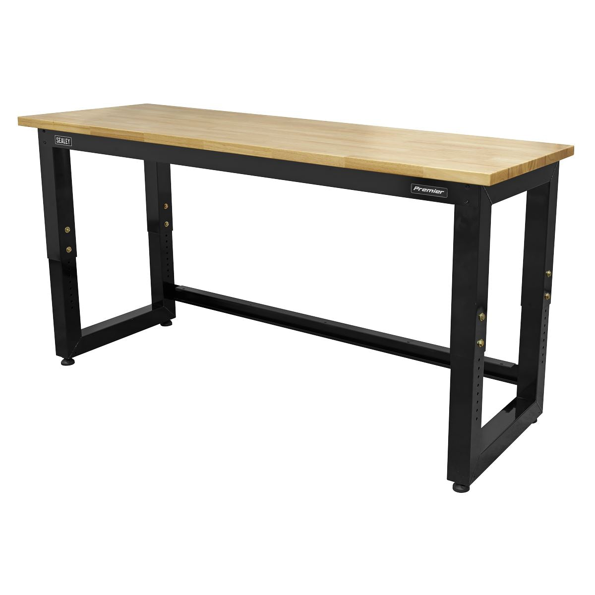 Sealey Premier Steel Adjustable Workbench with Wooden Worktop 1830mm - Heavy-Duty