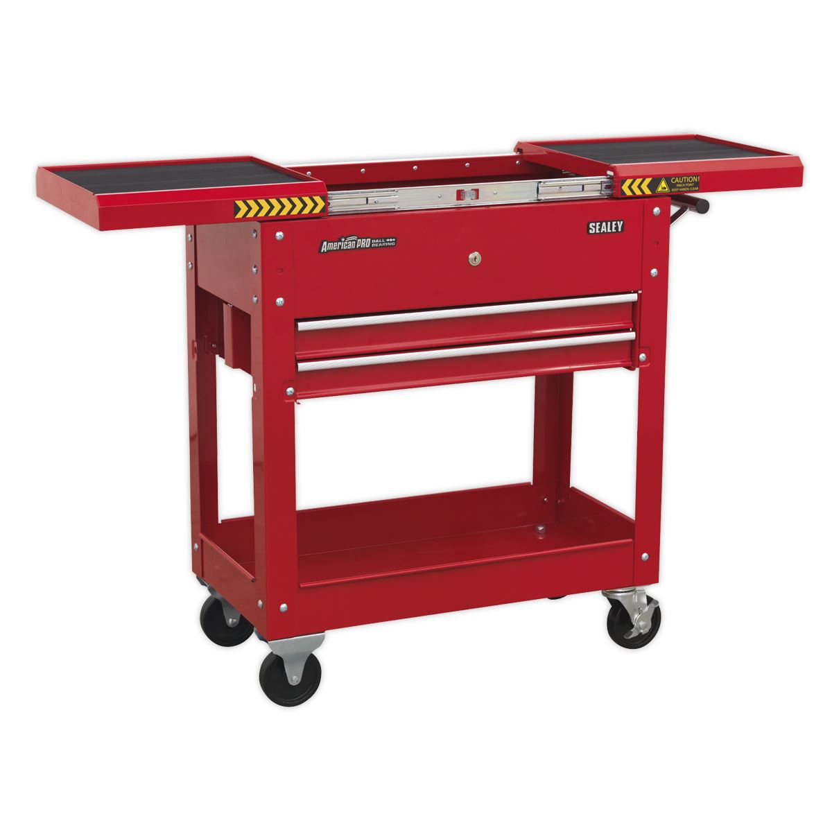 Sealey American Pro Mobile Tool & Parts Trolley - Red