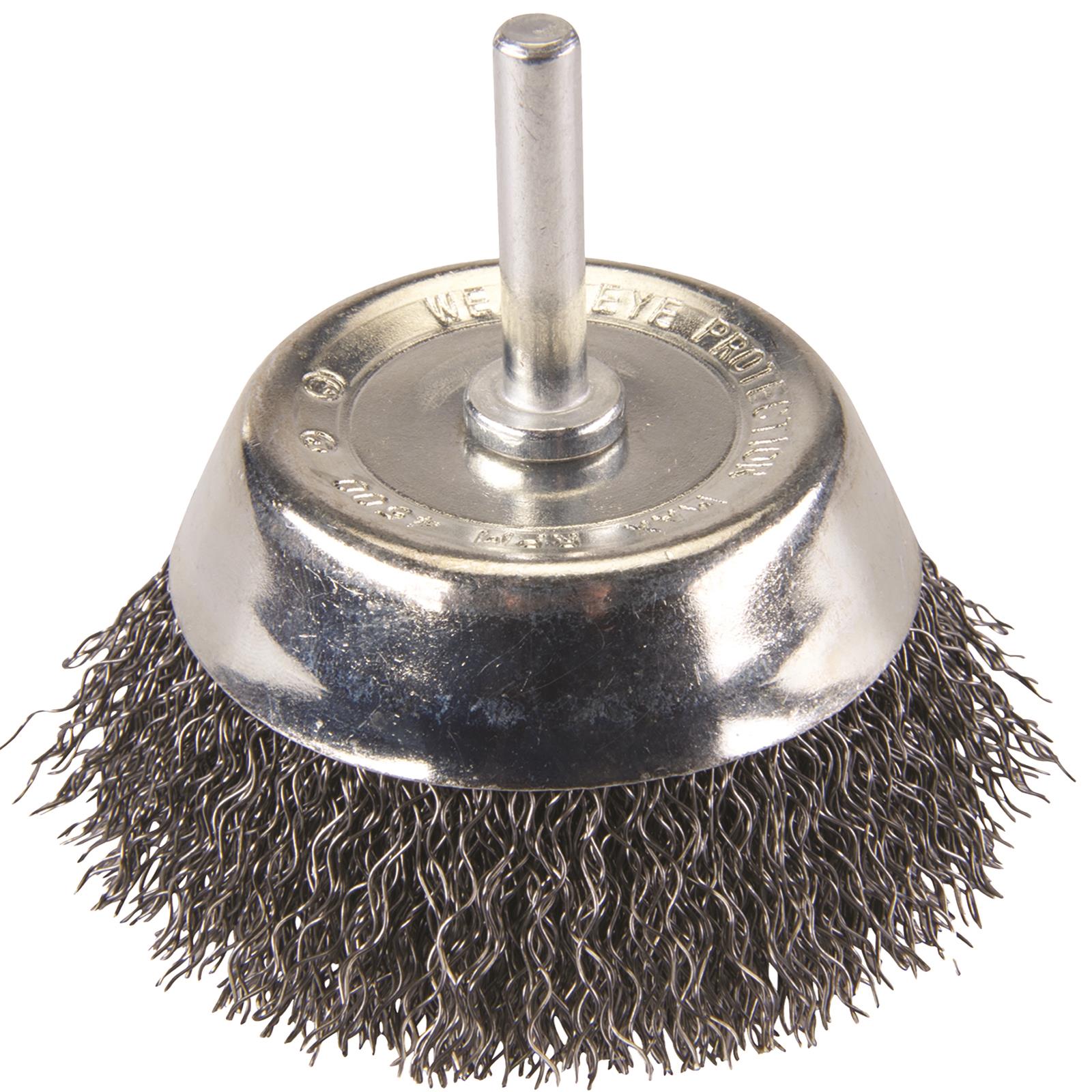 Silverline Rotary Steel Wire Cup Brush 75mm