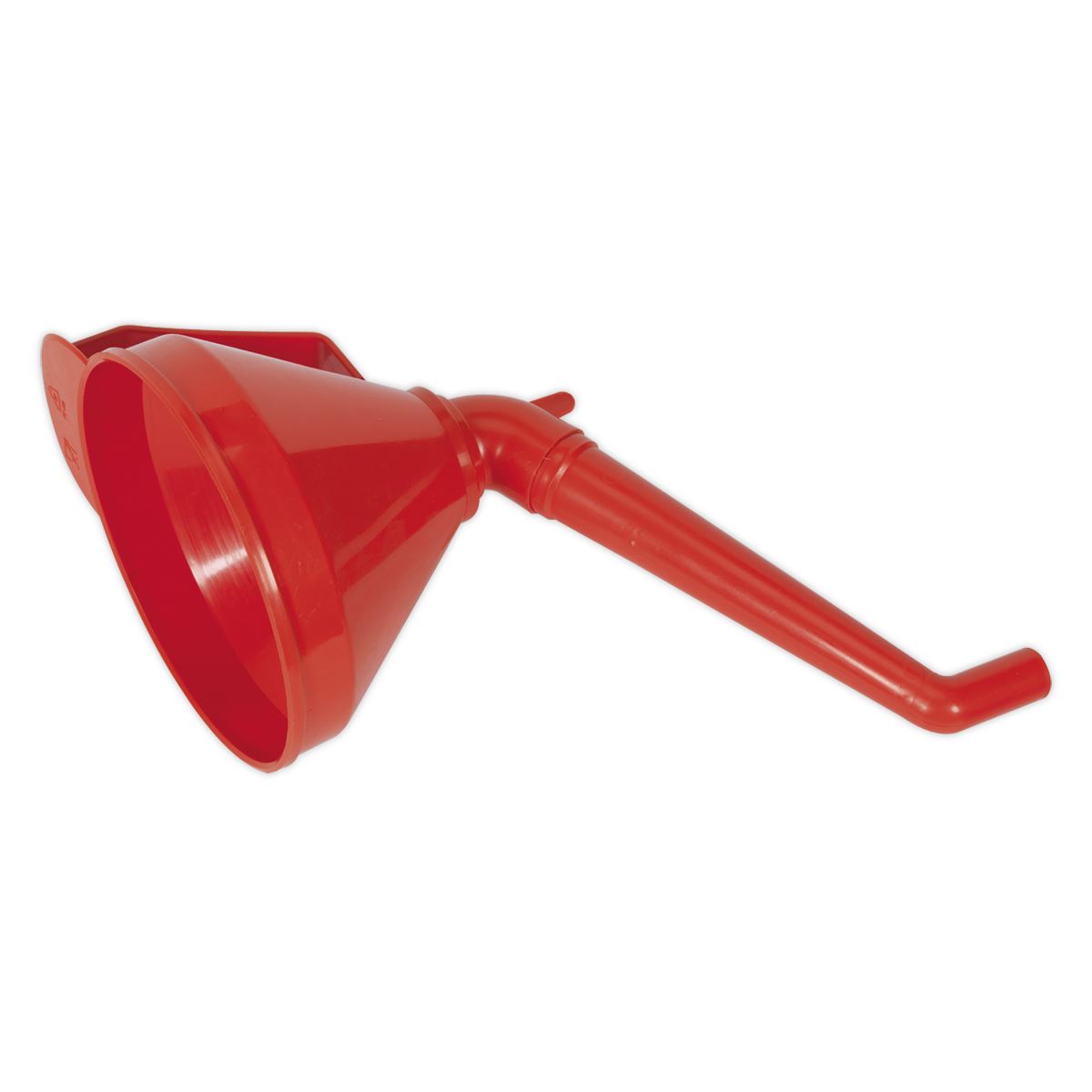 Sealey Funnel with Fixed Offset Spout & Filter Medium Ø160mm