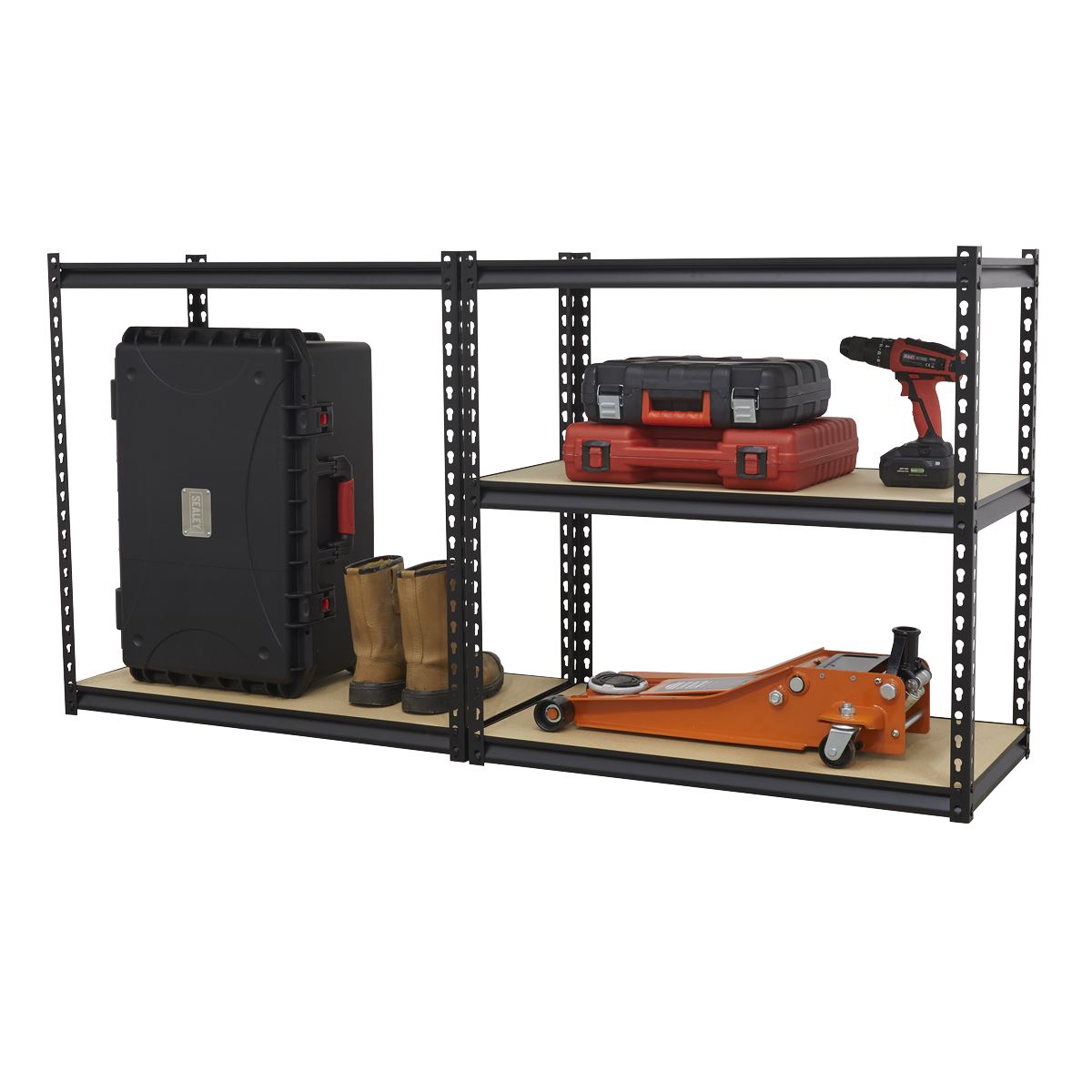 Sealey Racking Unit with 5 Shelves 340kg Capacity Per Level