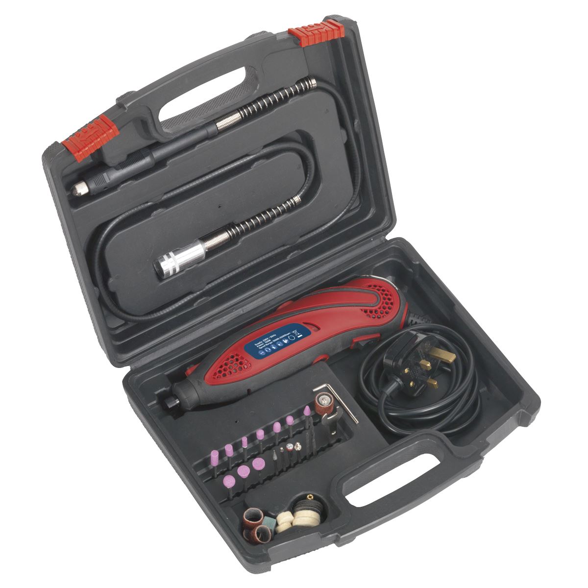 Sealey 40 Piece Multi Purpose Rotary Tool and Engraver Kit