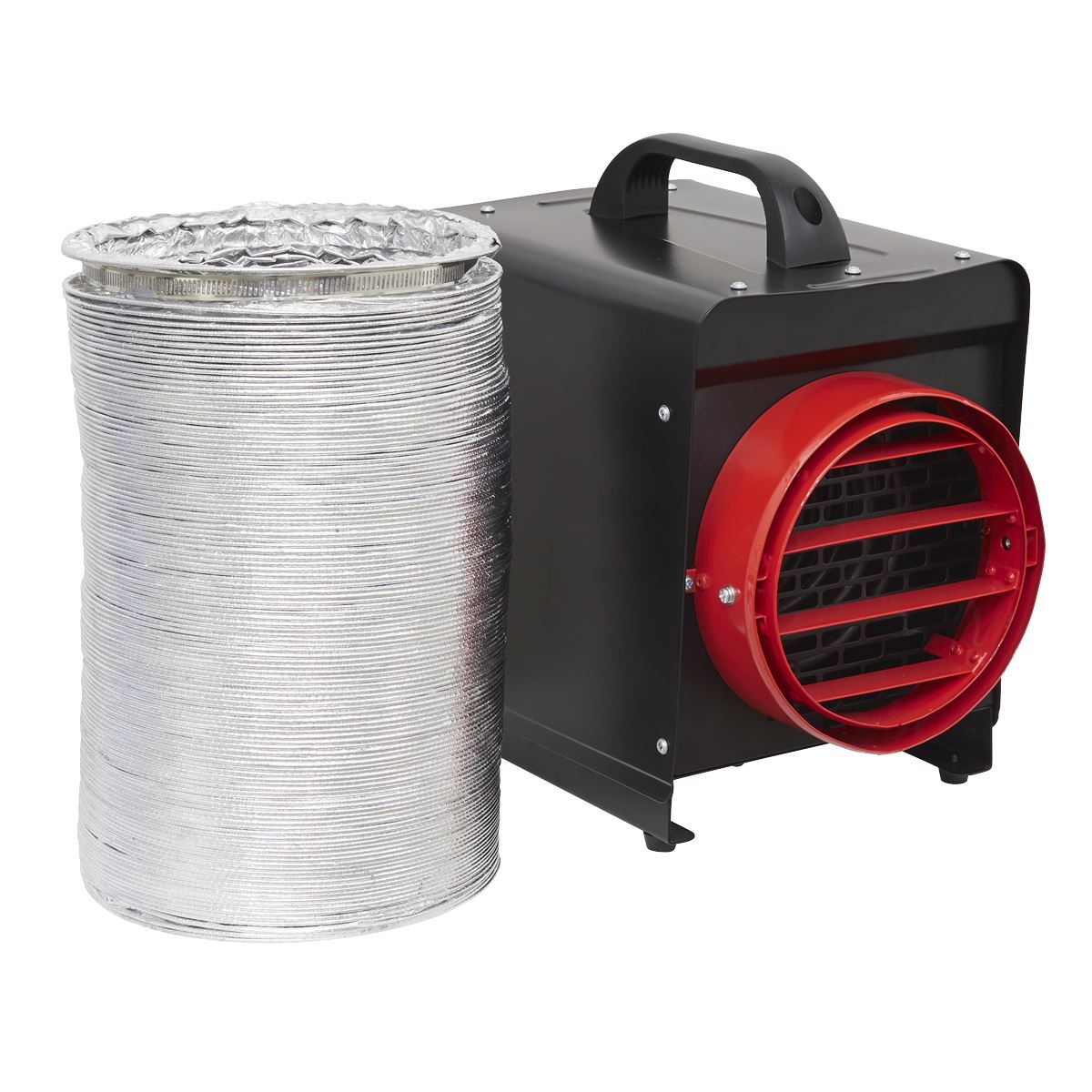 Sealey Industrial Fan Heater 2kW with Ducting