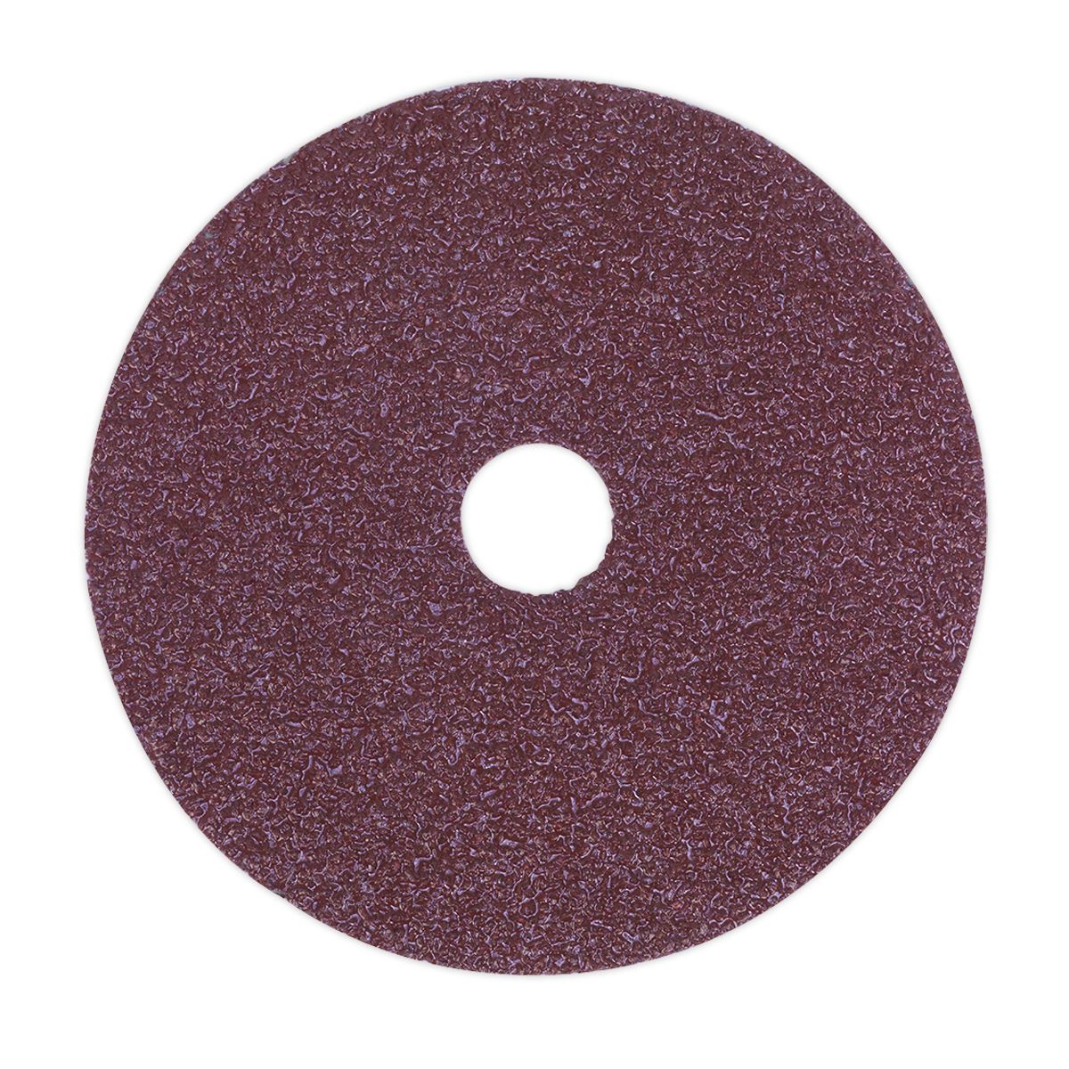 Sealey Sanding Disc Fibre Backed Ø115mm 50Grit Pack of 25