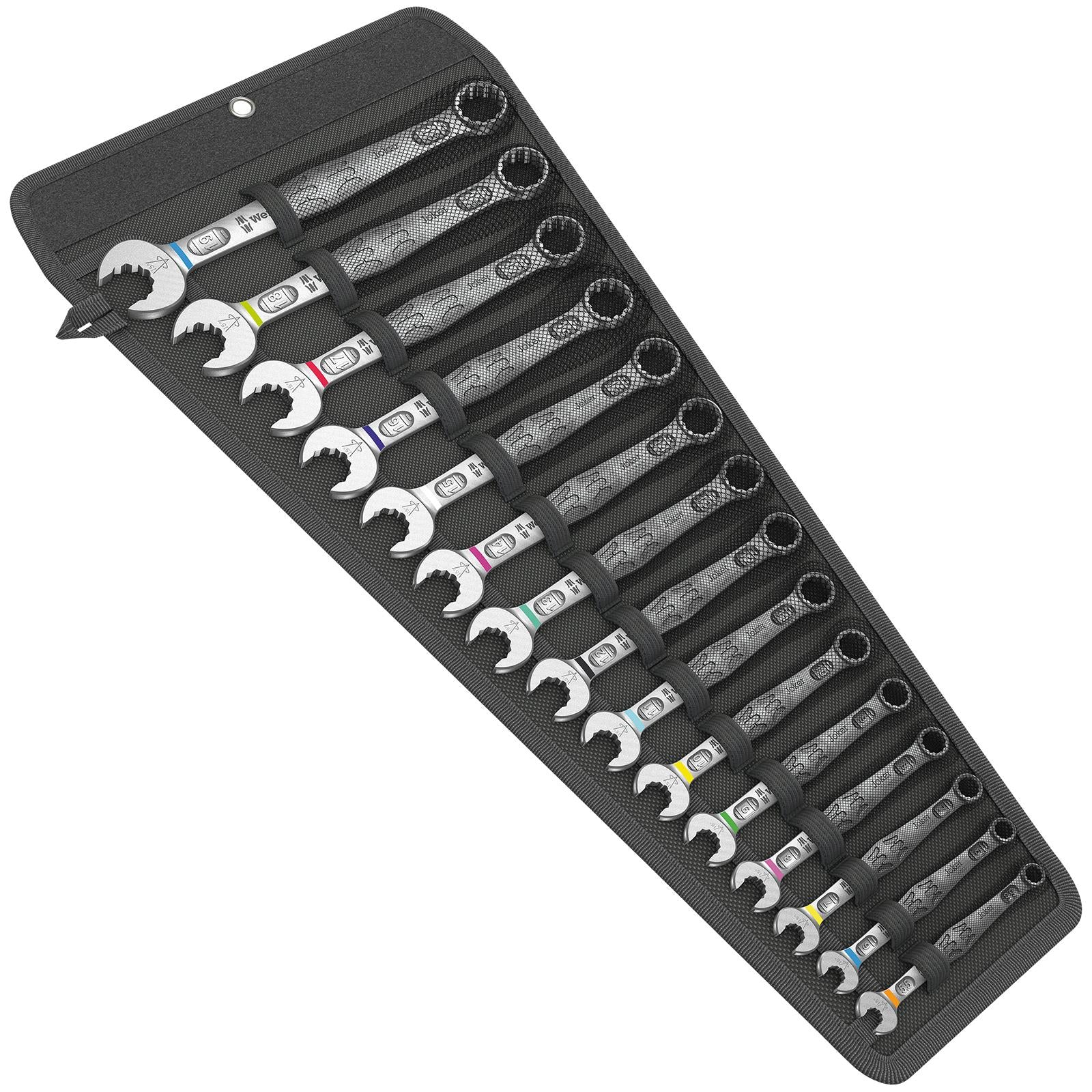 Wera Combination Spanner Wrench Set 6003 Joker 15 Set 1 Metric 15 Pieces 5.5-19mm