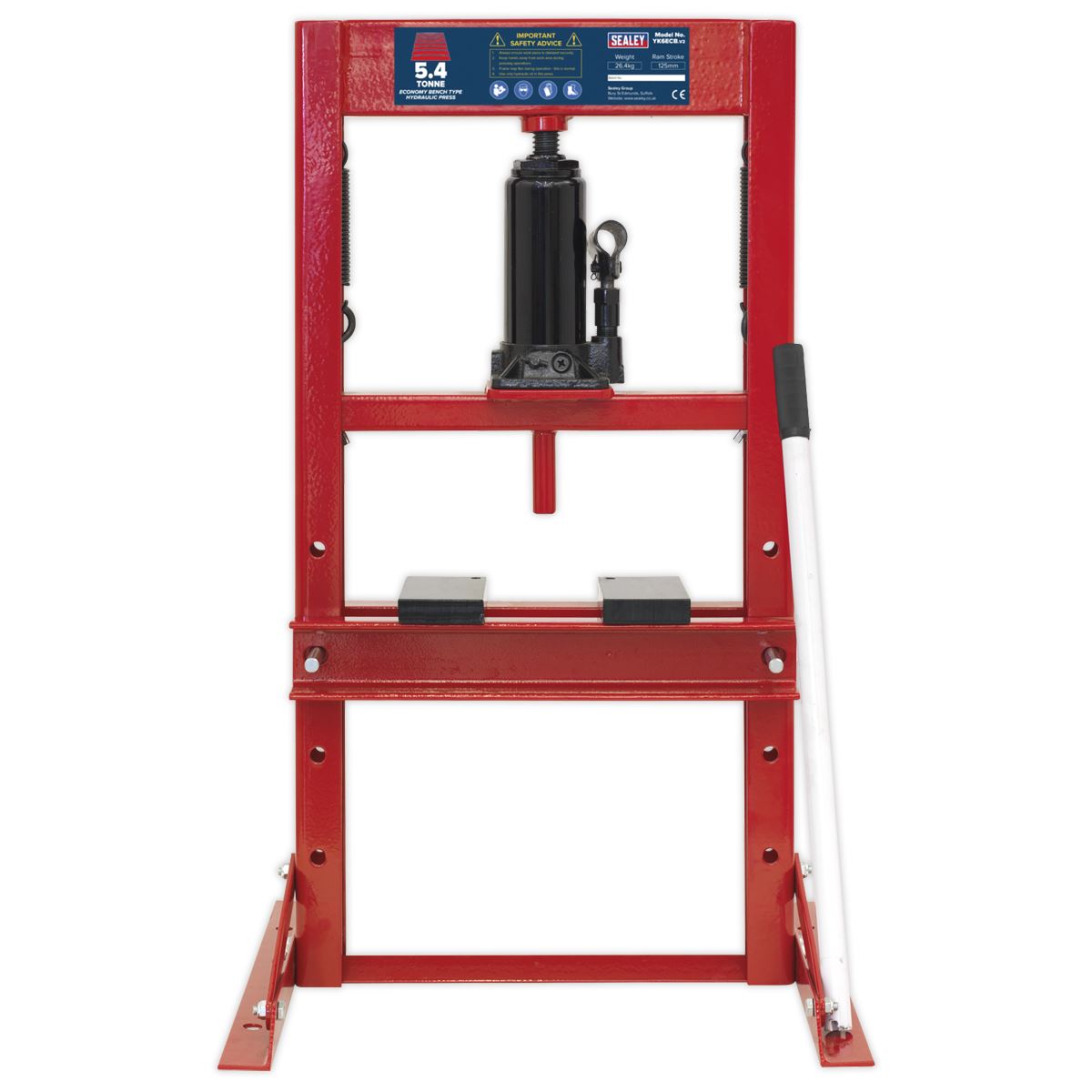 Sealey Hydraulic Bench Type Press 6 Tonne